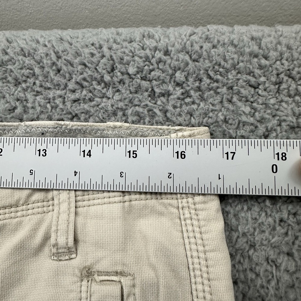 Y2K Vintage American Eagle Low Rise Cargo Pants Utility Gorpcore Women 6 x 32 - Picture 5 of 8